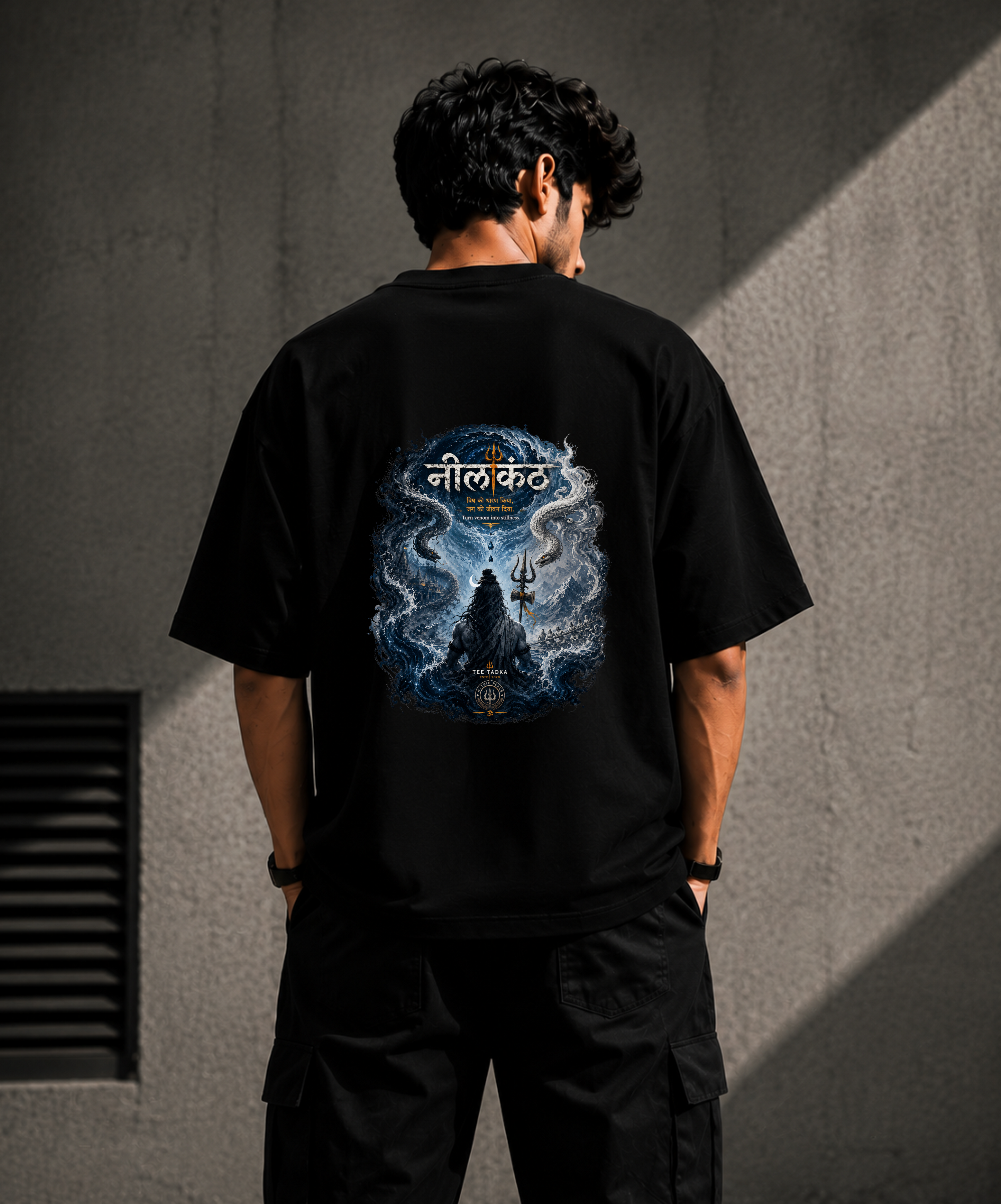 Shiva Shanti Unisex Oversized T-Shirt