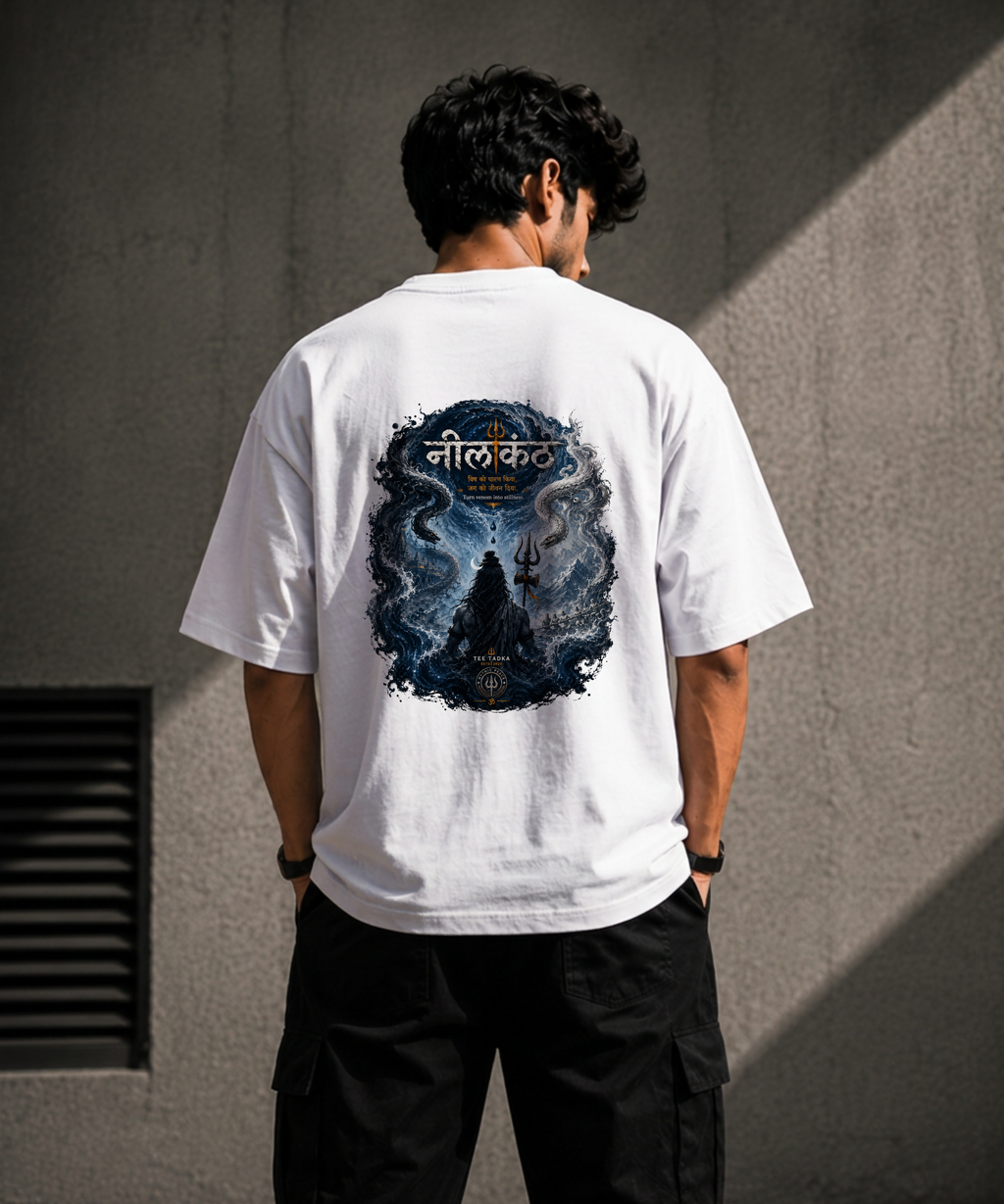 Shiva Shanti Unisex Oversized T-Shirt