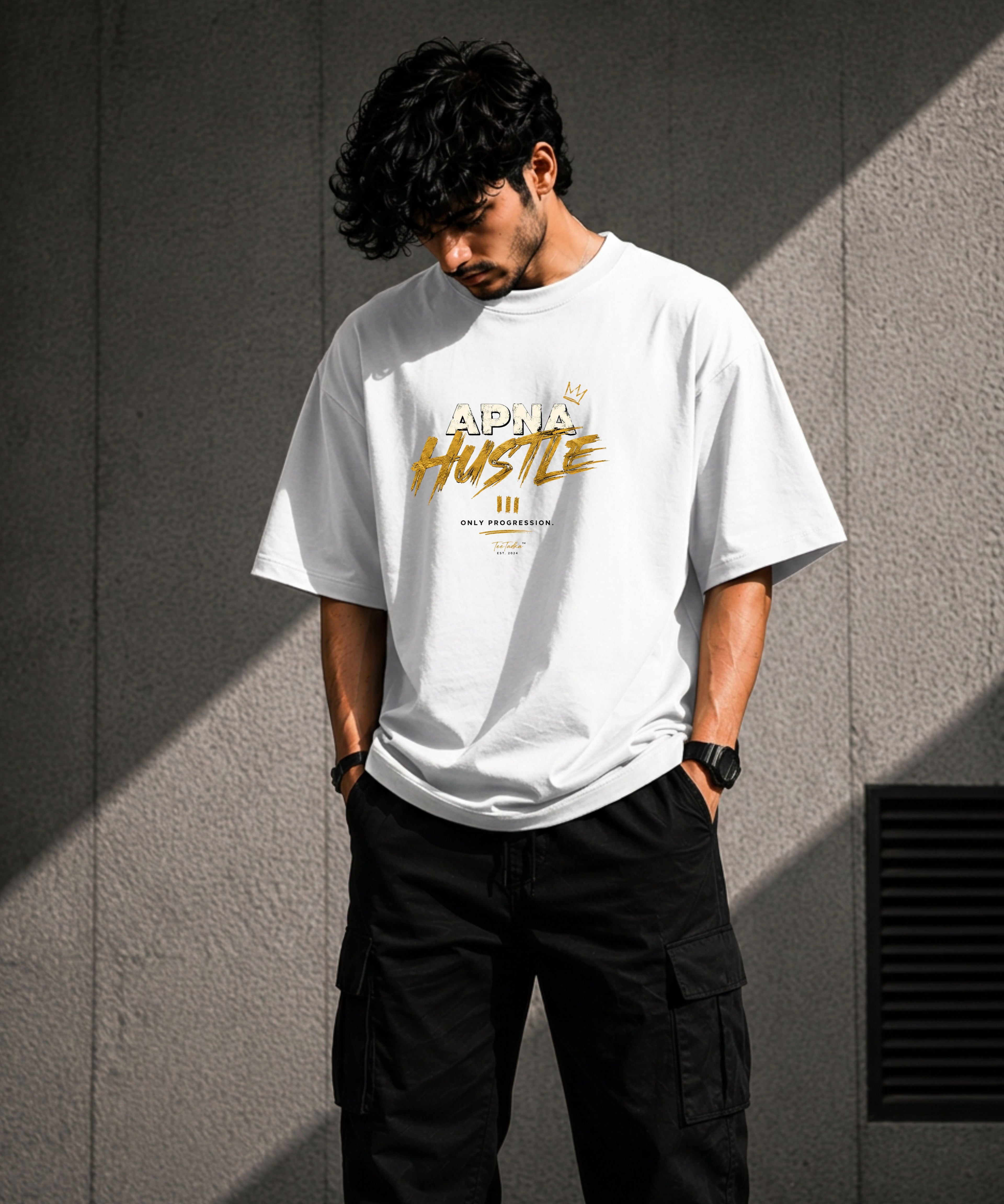 Hustle Strike Oversized T-Shirt