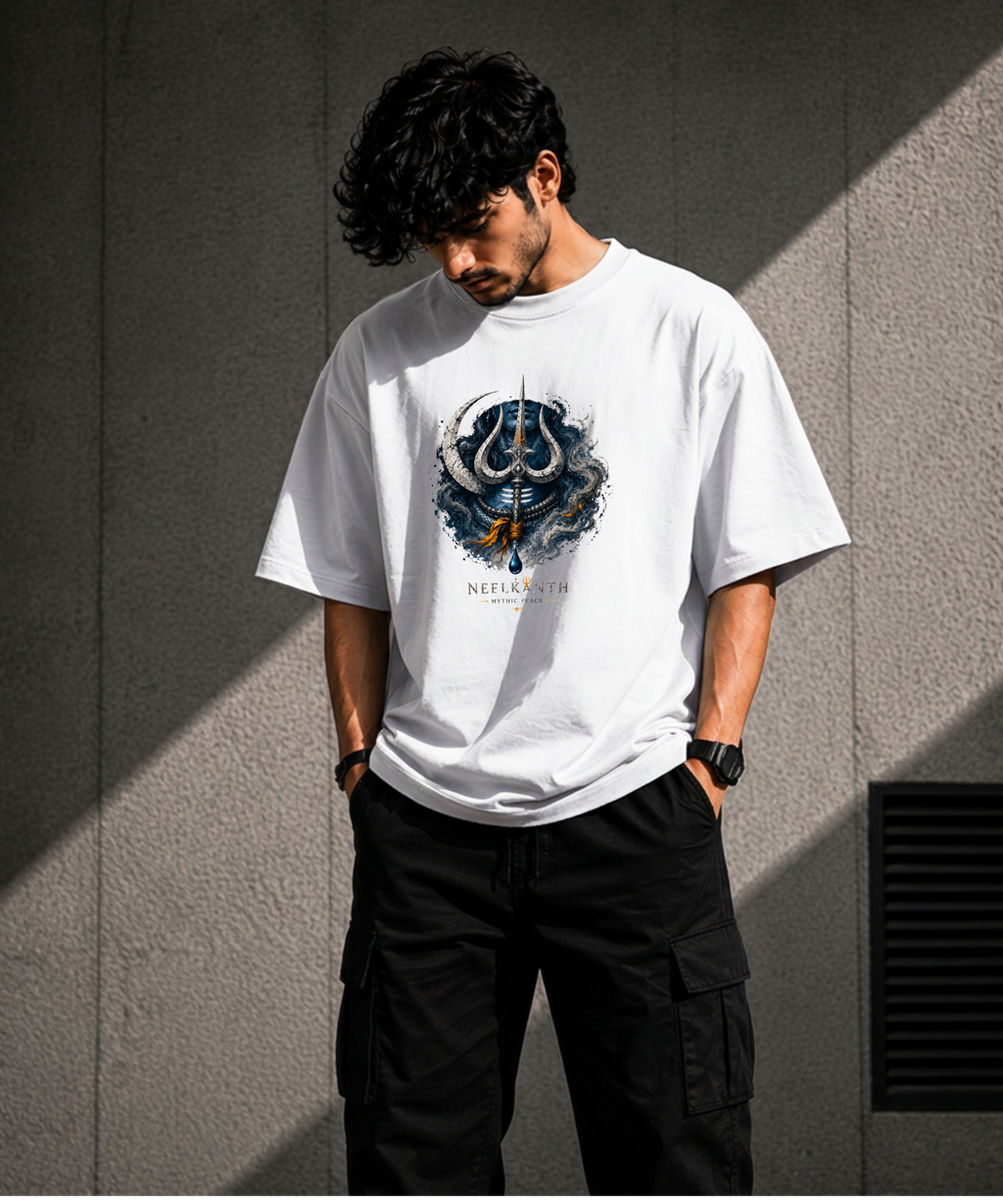 Shiva Shanti Unisex Oversized T-Shirt
