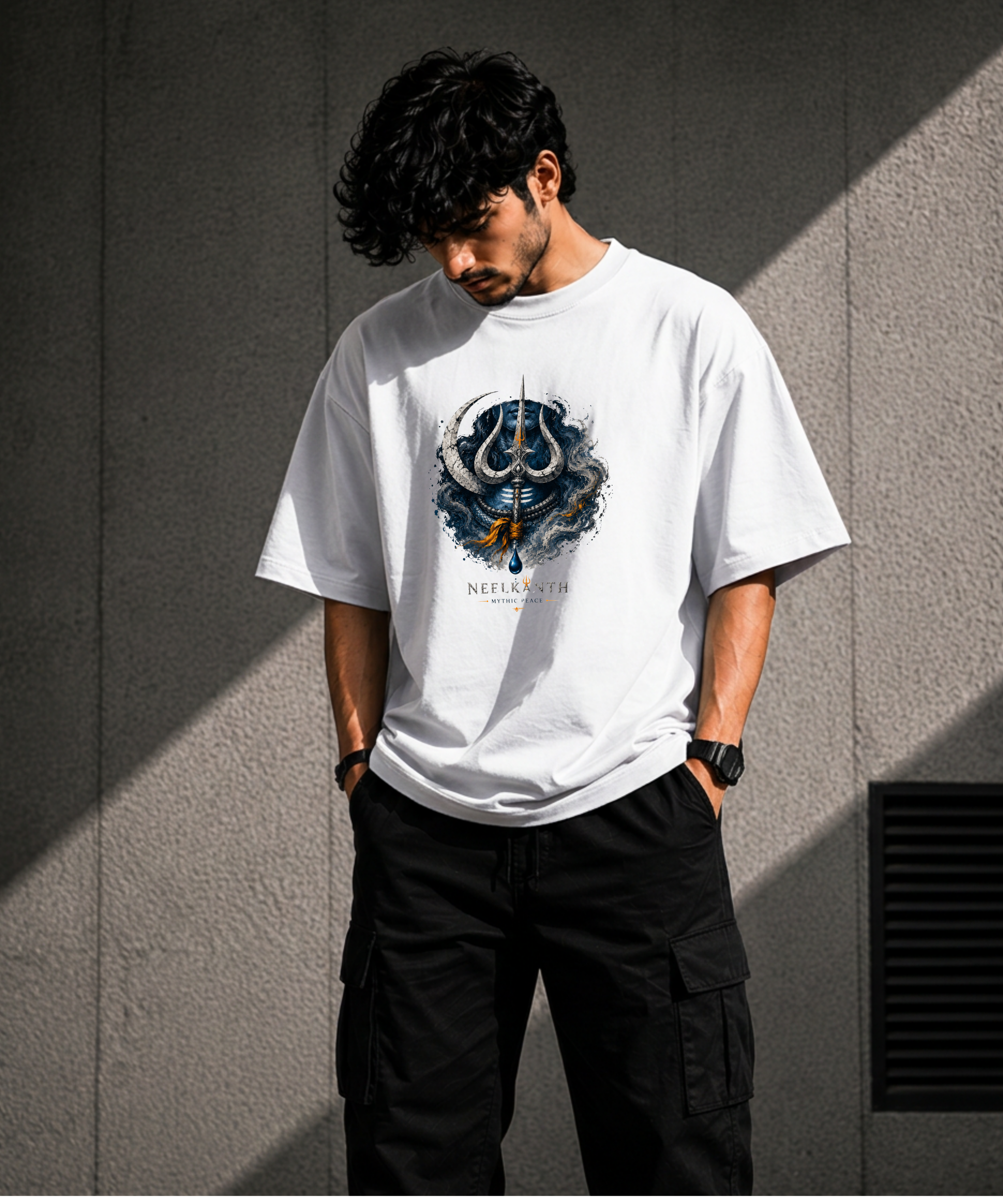 Shiva Shanti Unisex Oversized T-Shirt