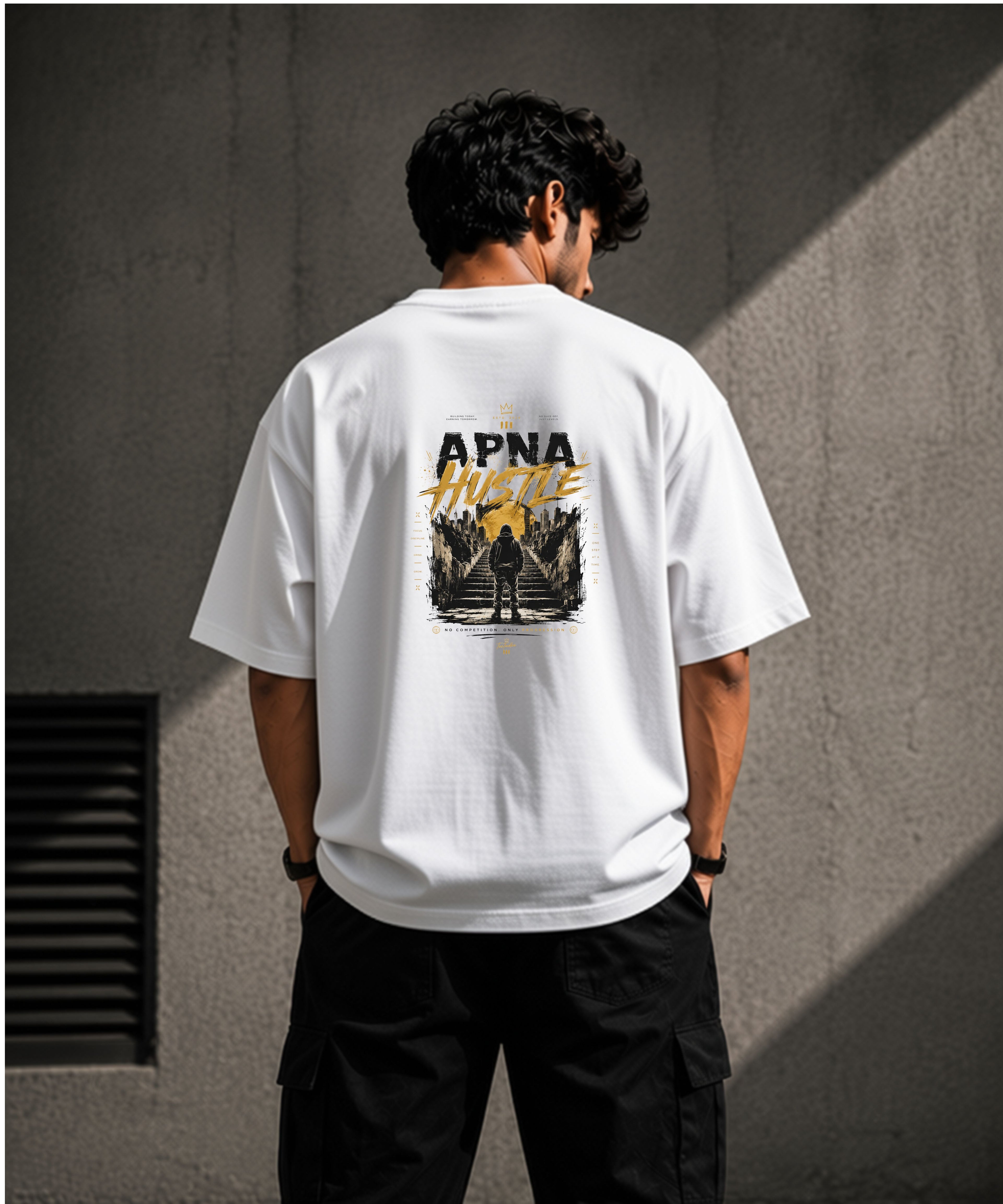 Hustle Strike Oversized T-Shirt