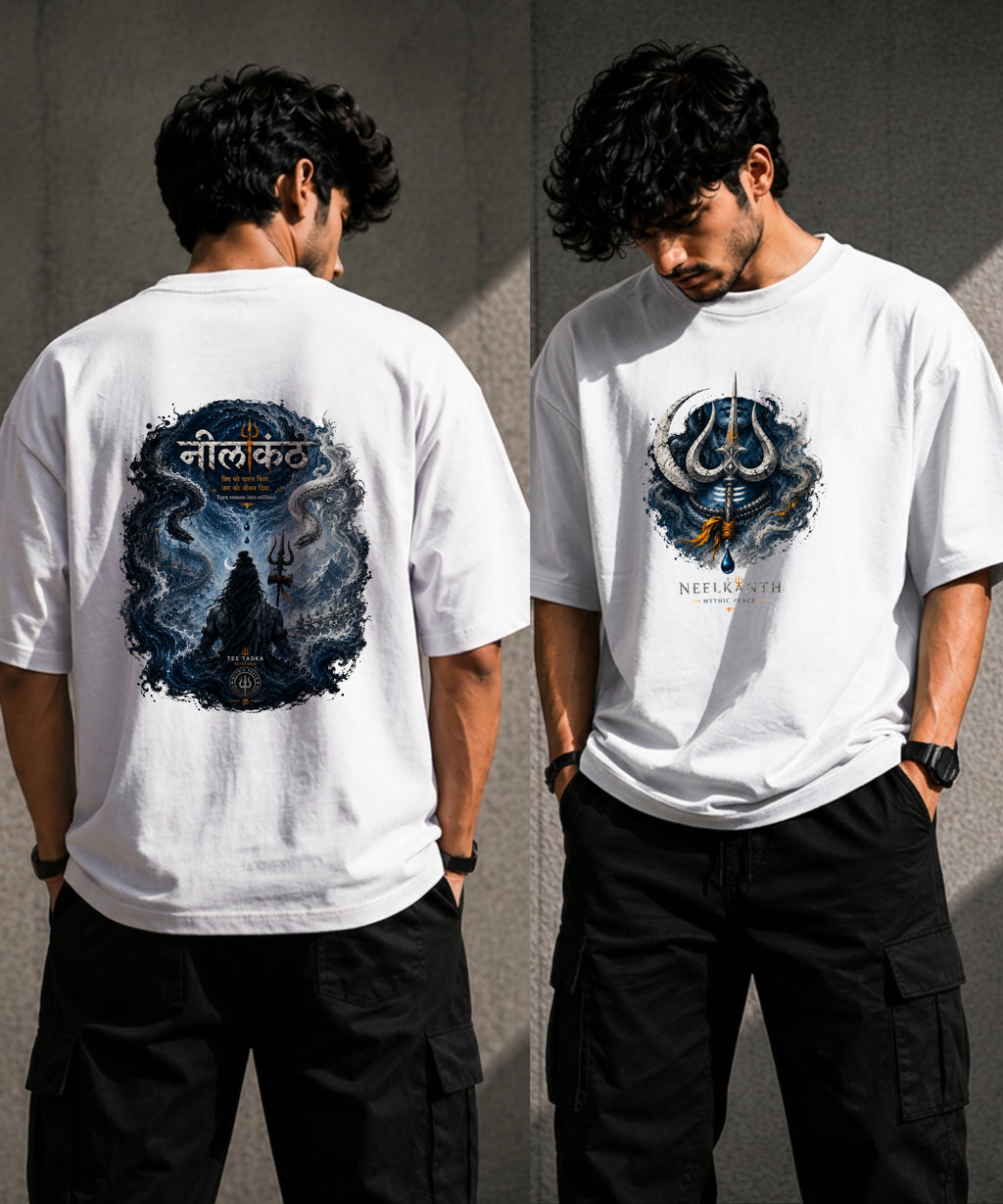 Shiva Shanti Unisex Oversized T-Shirt