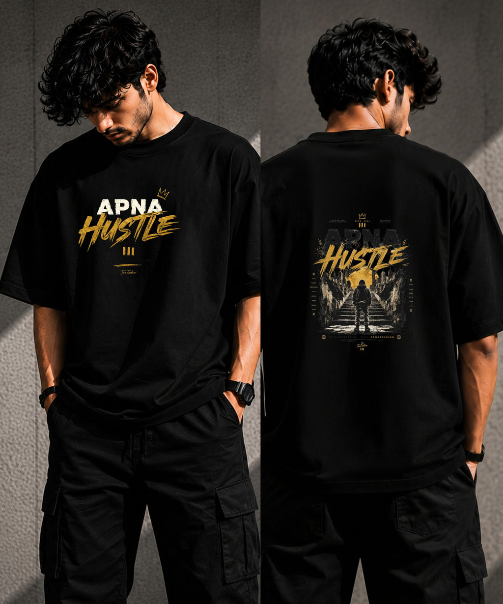 Hustle Strike Oversized T-Shirt