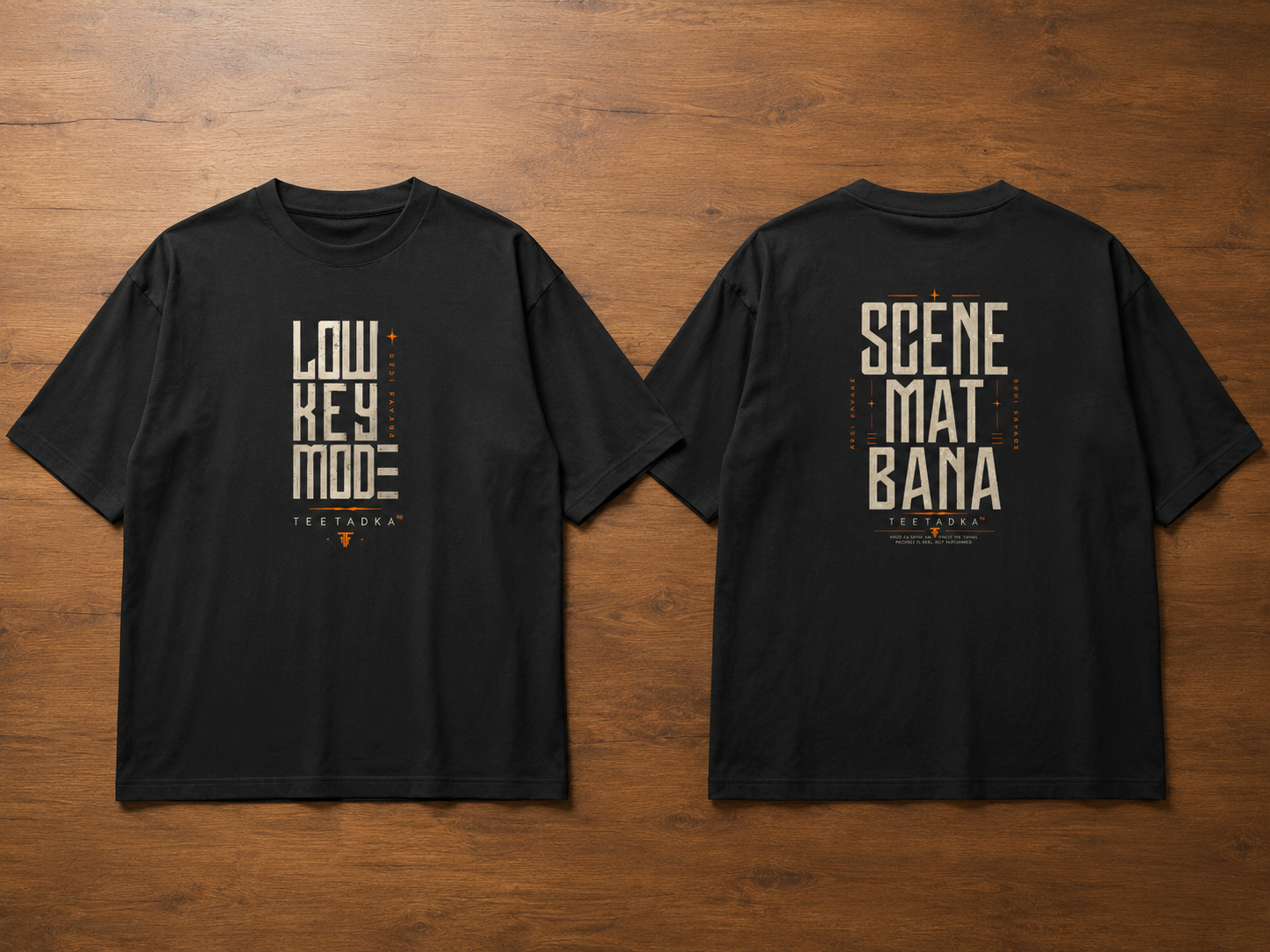Scene Mat Bana – Oversized Tee