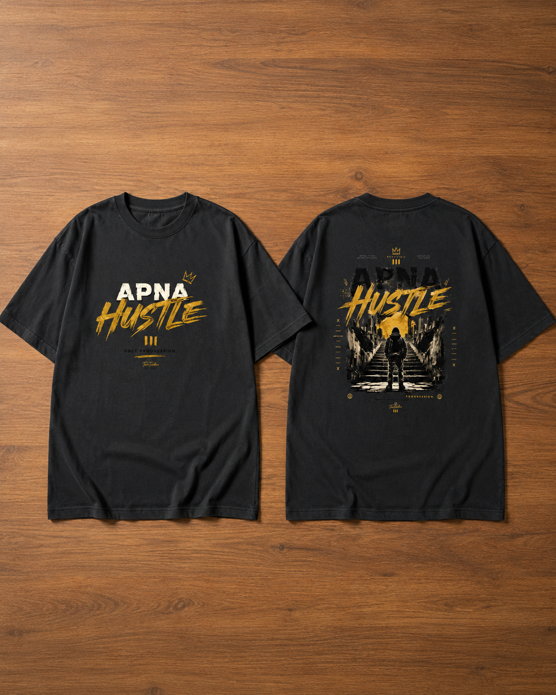 Hustle Strike Oversized Tee