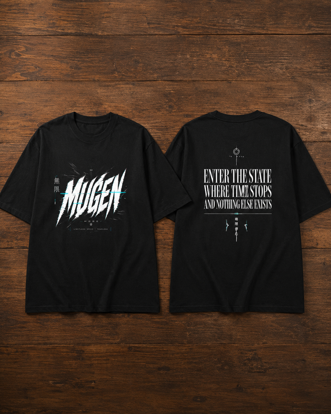 Mugen Oversized Anime Tee