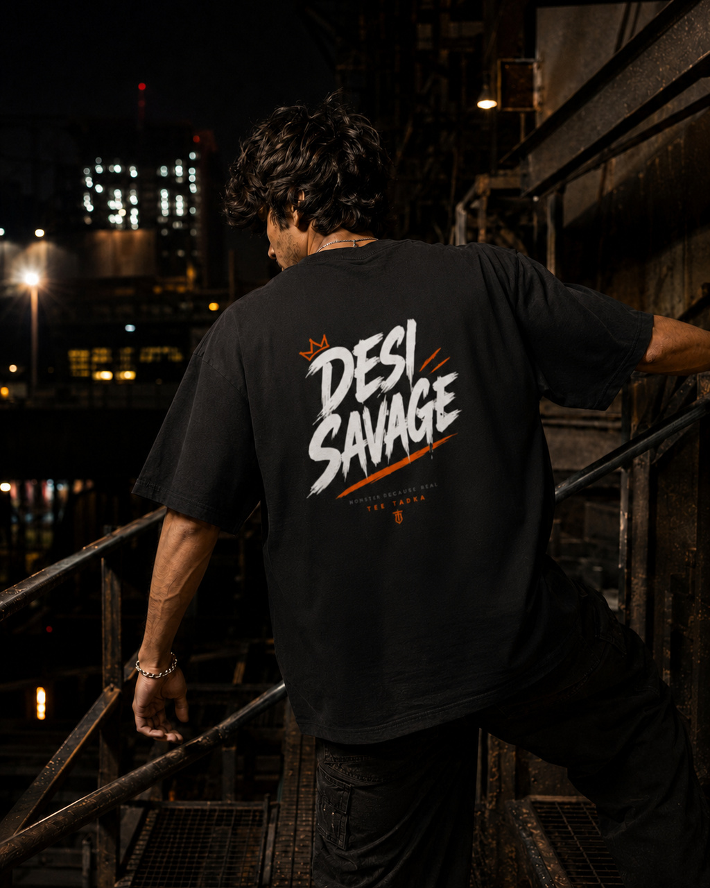 Desi Savage — Oversized Tee