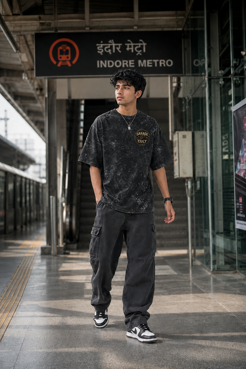 Garage Cult Built After Midnight Oversized T-Shirt