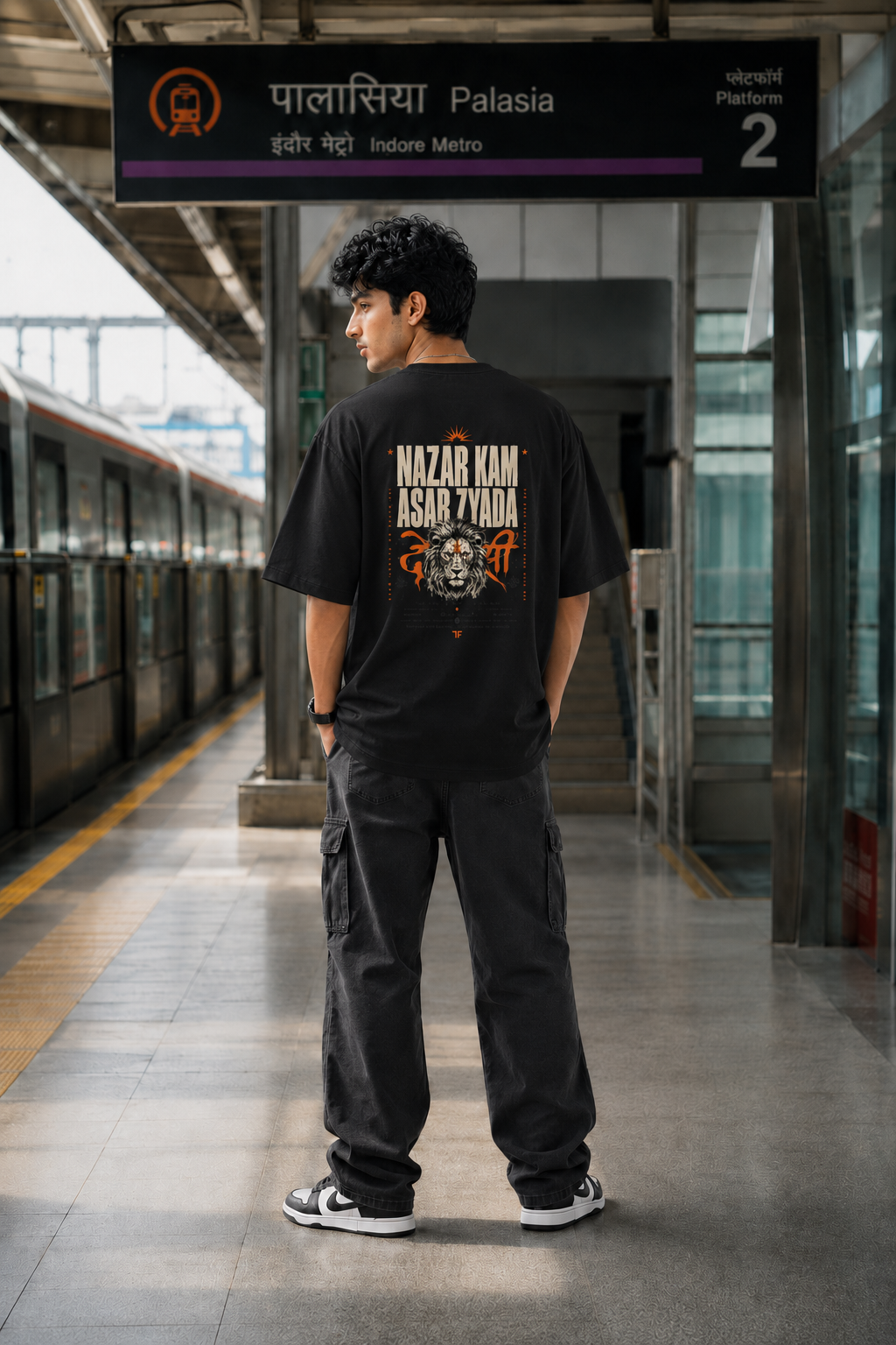 Nazar Kam Asar Zyada Oversized T-Shirt