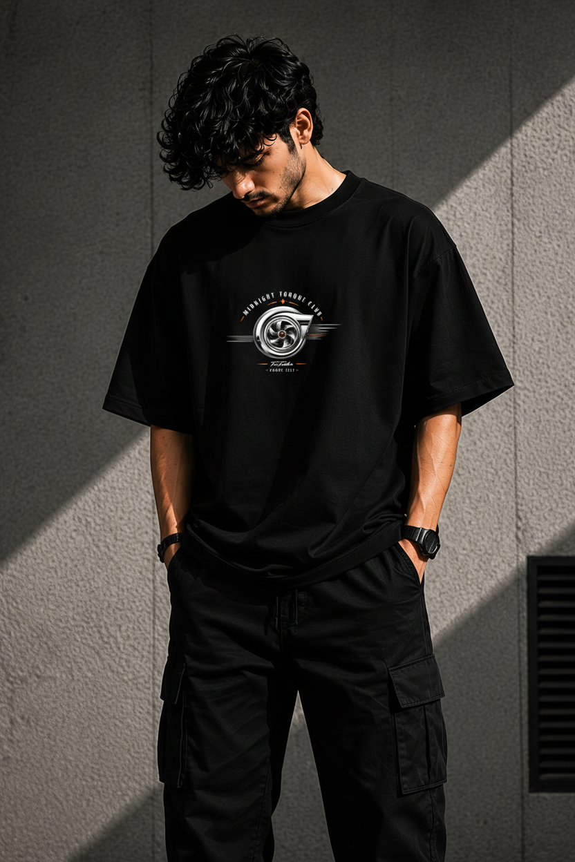 Black Front Mockup