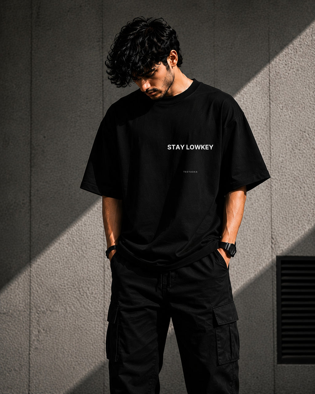 Stay Lowkey Tee – AURA BASICS