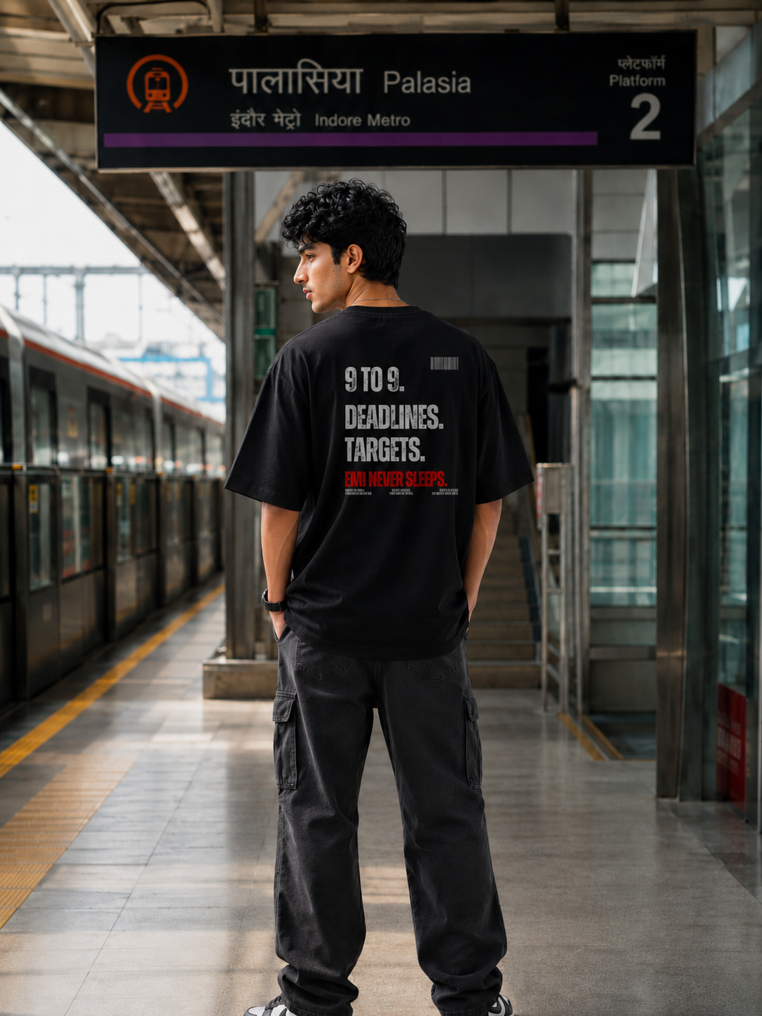 DEBT//01 Oversized Tee