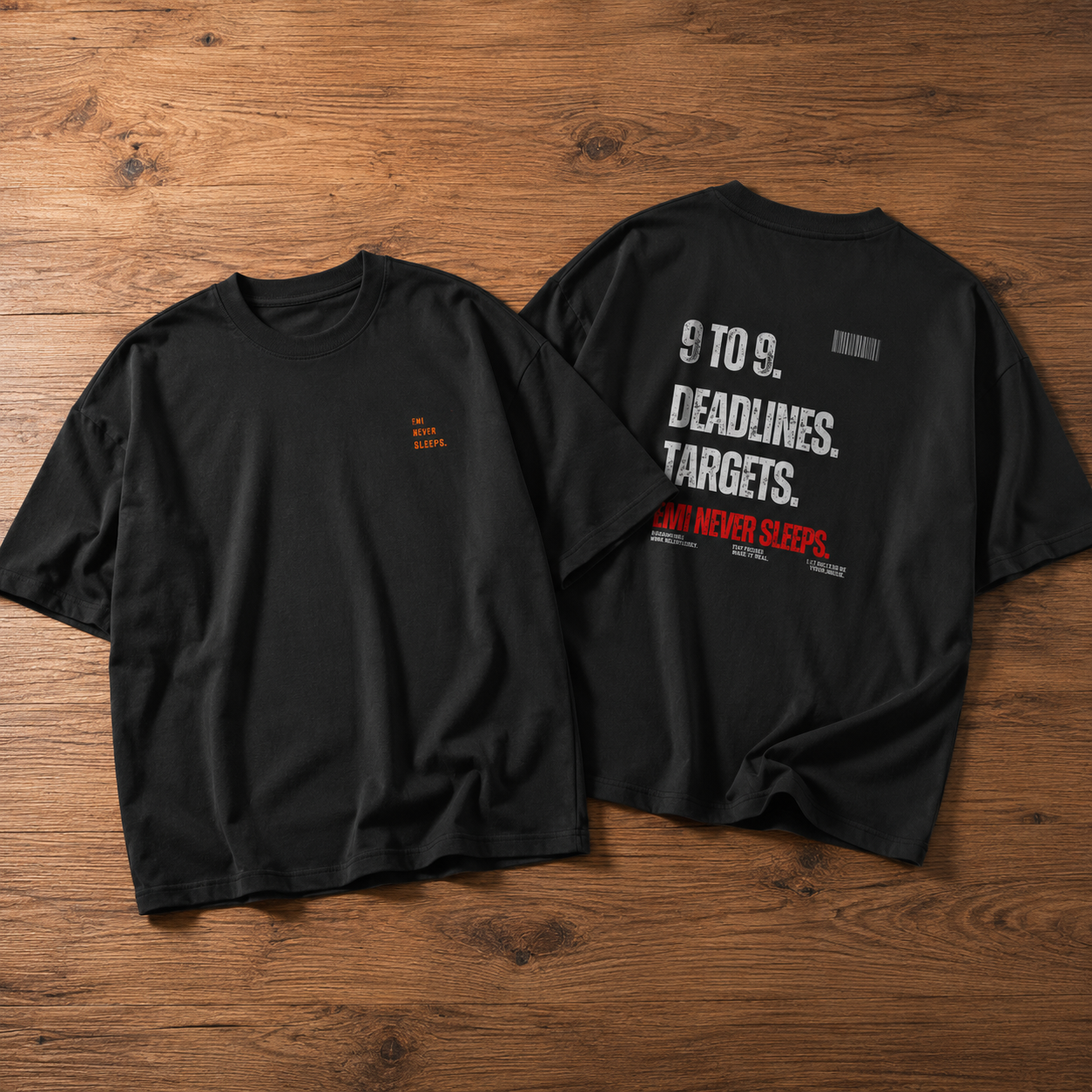 DEBT//01 Oversized Tee
