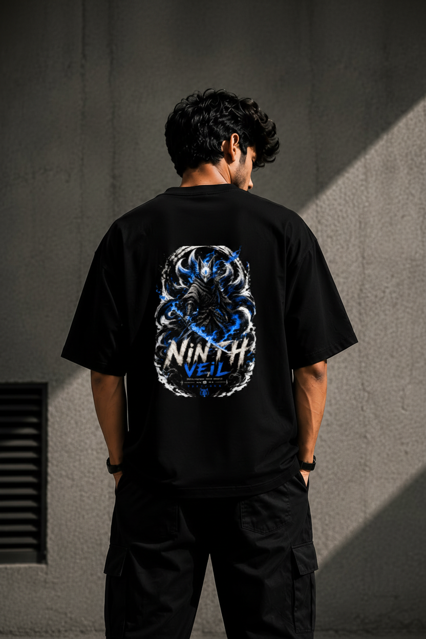 Ninth Veil Black Back Mockup