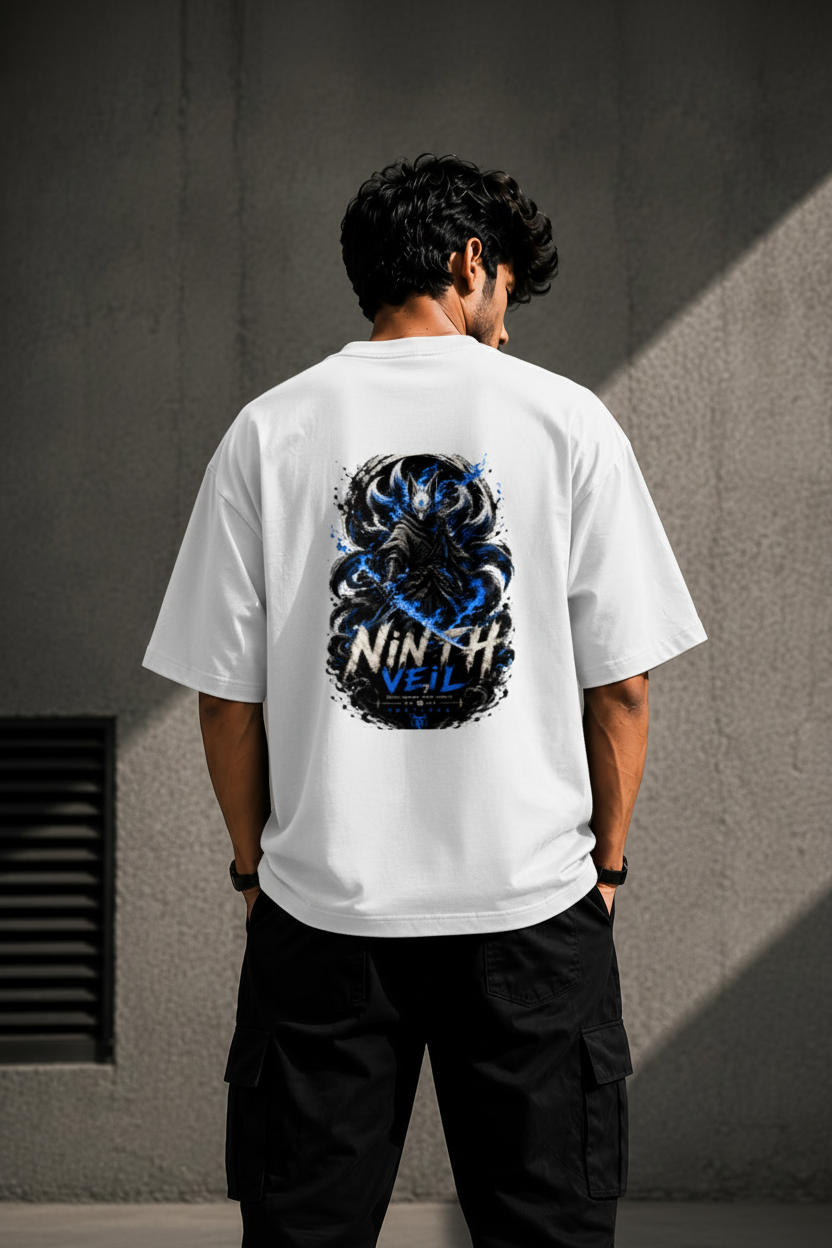Ninth Veil White Back Mockup